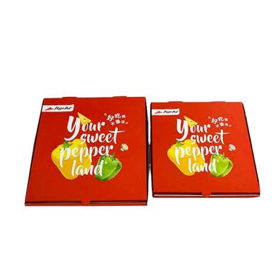 China Recycled Materials Wholesale Recycled Safe Miniature Cardboard Corrugated Box Craft Food Box For Outing Celebrations Or Catering for sale