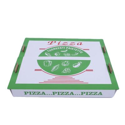 China Hot sales biodegradable Eco environment friendly many various size pizza box pizza delivery box factory supply custom packaging box for sale