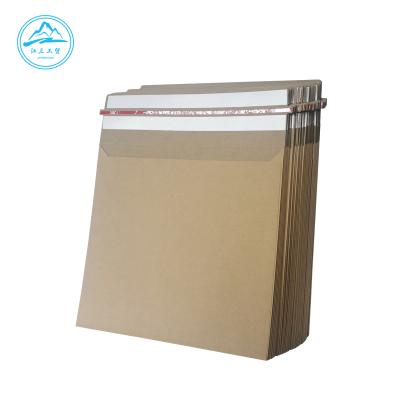 China Adhesive Seal Mailer Small Postage Envelope Kraft Paper Custom Printed Mailing Envelope With Seal Strip for sale