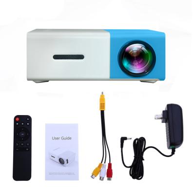 China Pico Factory price mini projector yg300 600 lumens 1080P home theater projector DLP 4K mobile phone outdoor proyector for sale