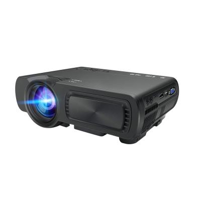 China Mini Portable Pico Lcd 1280*720P 1400 Lumen Outdoor / Indoor T5 Plus Projector for sale