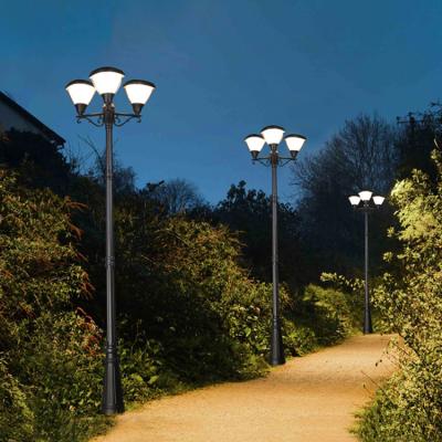 China Dia Casting Style Aluminum Height 100cm Simple Classic Garden Post Road Lamp Lighting Post Lamps for sale