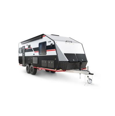 China Economical Travel Trailer Custom Design Offroad Alloy RV Camper Motorhome Travel Trailer for sale