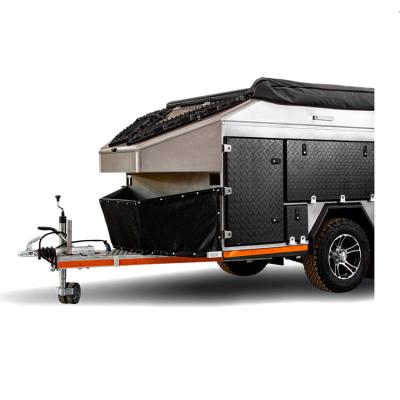 China Widely Used Travel Trailer Factory Sale Alloy Off Road Camper RV Trailer Caravan Camping Various for sale