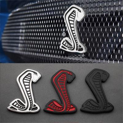 China Wholesale Sport Customization 3D Metal Car Stickers Emblem Badge Body Sticker Viper Grill Badge for sale