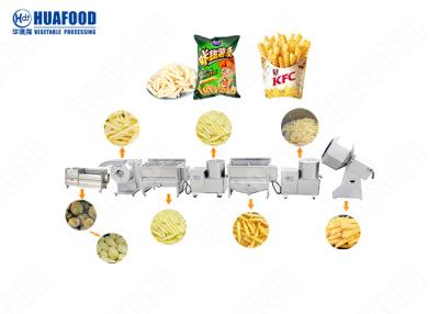 China Kleinschalige Autovorstaardappel Chips Crisp Auto French Fries die Machine Kleinschalig maken Te koop