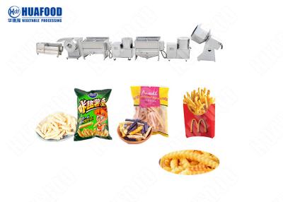 Chine Pommes chips automatiques multifonctionnelles faisant le fabricant de pommes frites de machine à vendre