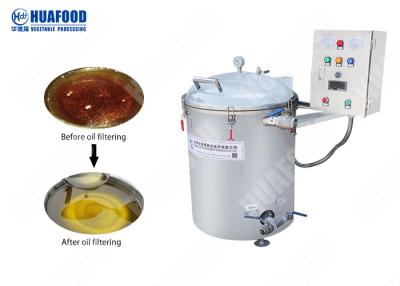 China 304 Stainless Steel Automatic Fryer Machine Fried Chicken Food Oil Filter Machine for sale