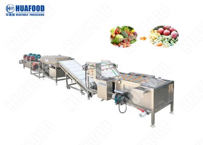 China Multifunctioneel het Plantaardige Schoonmaken Machinefruit en Plantaardige Verwerkingsmachine Te koop