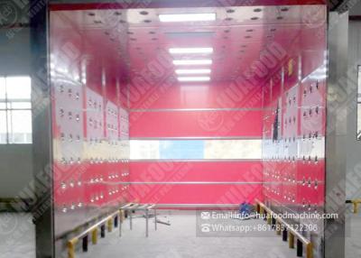 China Two Side Door 1200*1600*2300mm Cleanroom Air Shower for sale