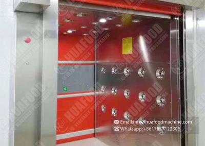 China Multipersoons Automatische Inductie 304 SUS-Cleanroom Luchtdouche Te koop