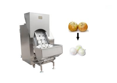 China máquina de Peeler de la piel de cebolla de 380V 50HZ SUS304 1.0MPa en venta