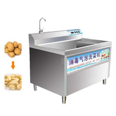 China Pequeña lavadora de la burbuja de aire de la lavadora vegetal automática 0.5KW en venta