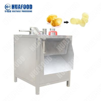 China 300kg/h Automatic Potato Cutting Machine / Potato Cutter for sale