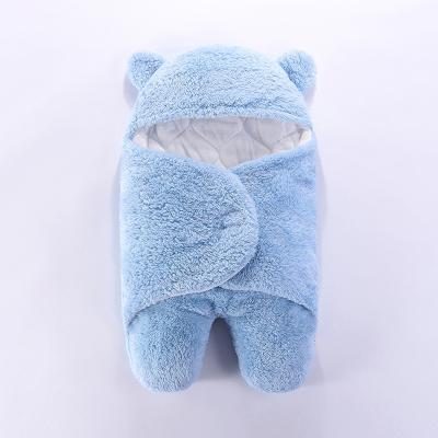 China Boys Girls Breathable Clothes Sleeping Infant Sleeping Bag Covering Ultra Soft Fluffy Newborn Baby Stroller for sale