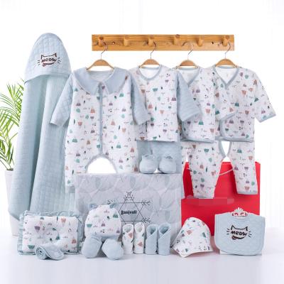 China C024 Toddler Girl Winter Breathable Jumpsuit Lovely Baby Romper Costume Sets Cotton Supplies Full Moon Newborn Baby Gift for sale