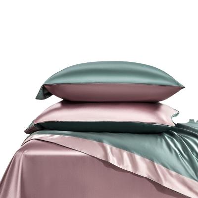 China Manufacturer Custom Soft Luxury 100% Silk Pillowcases Mulberry Anti-Static Silk Pillowcase Wholesale Manufacturer for sale