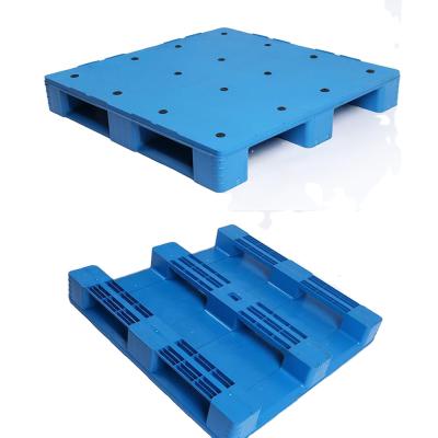 China 1100X1100X150mm Heavy Duty Closed Flat Deck Euro Single Faced Plastic Pallet for sale