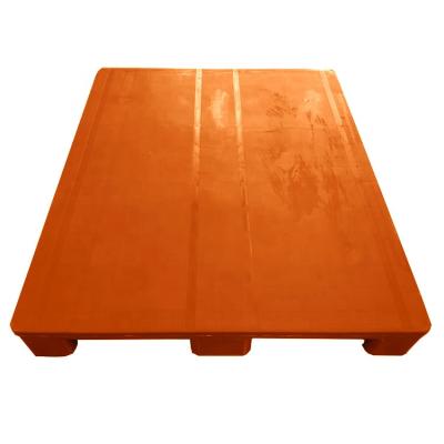 China Solid 80X120 Single Faced Outdoor H1 Plastic Pallet For Food Industry for sale