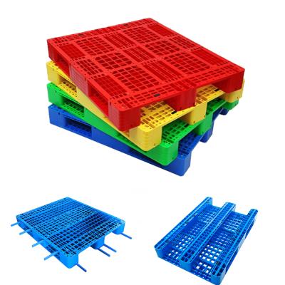 China Single Faced Pallet Size Cheap HDPE Euro With Steel Plastic Rods Pallet Prices for sale