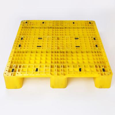 China 1200X1000X150/155/160mm Single Faced Plastic Pallet With Open Deck for sale