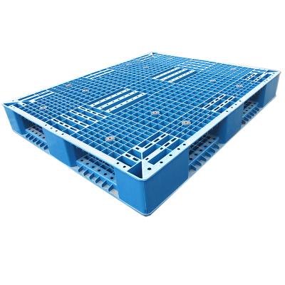 China Double Sided Double Sides Stackable Plastic Mesh Surface Heavy Duty Large Pallet for sale