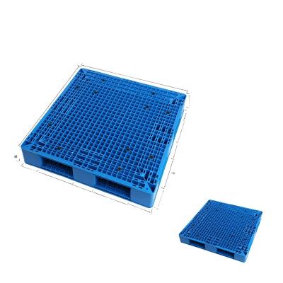 China One Piece Injection Mold Wholesales 1100 X 1100 Plastic Pallet Double Sided Reversible Plastic Pallet for sale