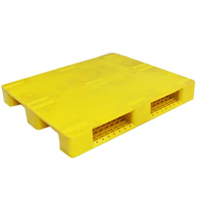 China Double Faced 1200x800 Mm HDPE Plastic Warehouse Pallet For Food Industry for sale