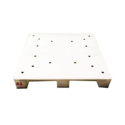 China Double Faced 1400x1200 Mm Heavy Duty Plastic Pallet With Steel Reinforcement for sale