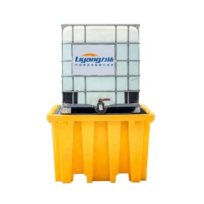 China Plastic Spill Pallet 1000 Liter IBC Spill Containment China Manufacturer for sale