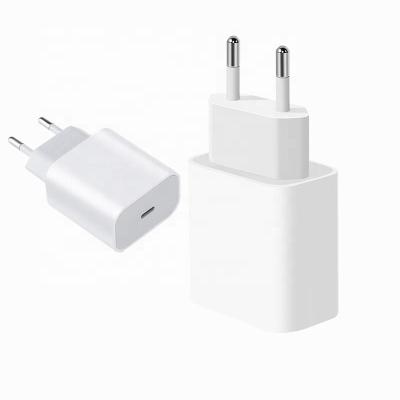 China Original Apple 20W USB-c AC Adapter Charger Mobile Phone/Type-C Ipad/Camera/PDA/MP3 Eu USB C Wall Quick Bulk Cube Brick Charging Box For Android IPHONE 8 11 12 13 14 X for sale