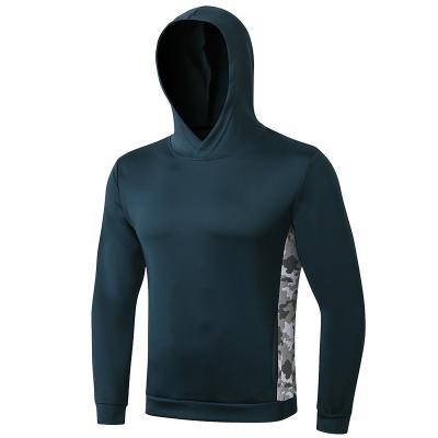 China QUICK DRY Logo 2 Pcs Print Waist Hoodie High Quality Men's Gym Hoodies Unisex for sale