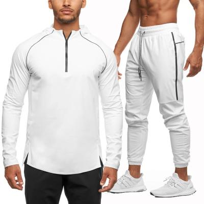 China Breathable Cheap Mens Tracksuit Sweatsuit Fitness Sweats for sale