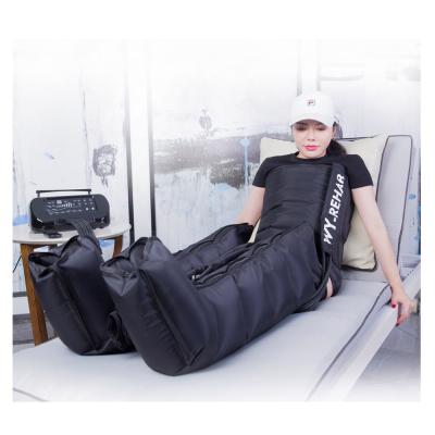 China Body Medical Device CE Approved 6 Air Chamber Full Leg Massage Therapy Foot Massager Machine Hip Compression Pants Massager Machine zu verkaufen