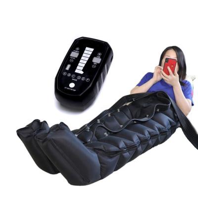 China Time and Pressure Control Relieve Muscle Pain and Tightness with 8 Chambers Air Relax Compression Massager Sleeves for sale