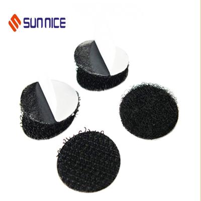 China Viable Hook and Dots Hook Loop Black Glue Adhesive Point en venta