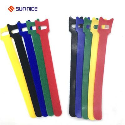 China High Temperature Colorful Flexible Self Gripping Reusable Carry Self Gripping Cinch Straps Loop Cable Tie Reusable+ Antistatic+Eco-Friendly+Waterproof Double Side/Hook à venda