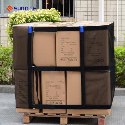 China 2020 Newest Heat Resistant Safe Pallet Shrink Wrap With Reusable Material en venta