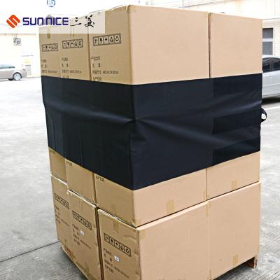 China Heat Resistant Reusable Pallet Cover Alternative To Pe Stretch Film zu verkaufen