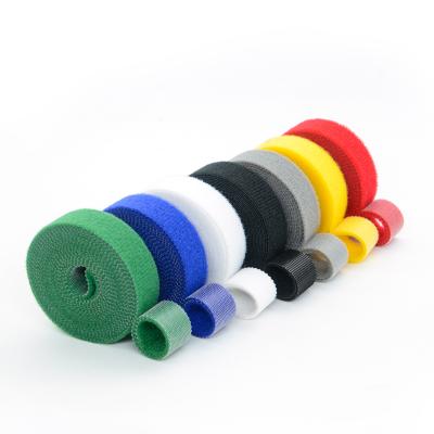 China Nylon Magic Tape Double Side Nylon Back To Hook And Loop Back Roll zu verkaufen