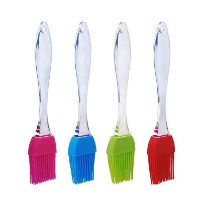 China Easily Cleaned Silicone Basting Brush - Basting and Brushing on Pickles Heat Resistant Grill Brush for sale