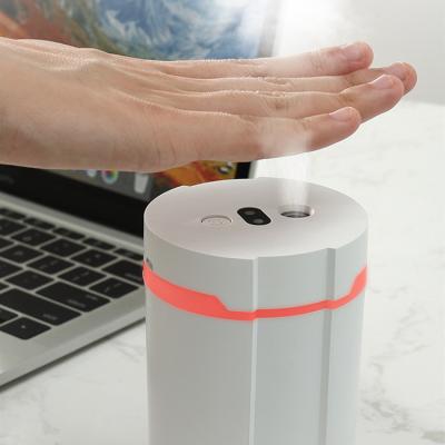 Chine Automatic Alcohol Disinfection Touchless Alcohol Disinfecting infrared induction sensor Hand Sanitizer Dispenser Air Humidifier à vendre