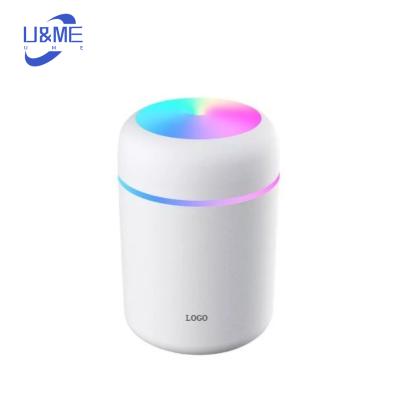 중국 Portable 300mL Mini Ultrasonic Atomizer USB Cool Mist Mini Air Humidifiers For Car Bedroom Home Hotel Car 판매용