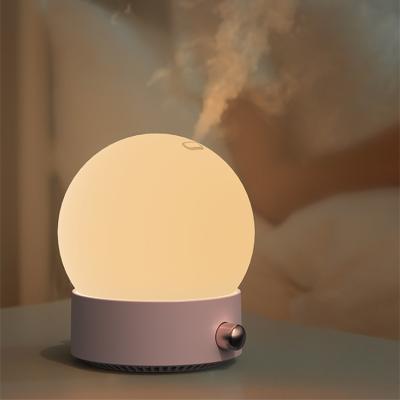 Chine Office Car Baby Bed Room Desktop Dimmable USB Humidificador Aromatherapy Mist Maker 3d moon lamp humidifier home à vendre