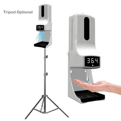 Cina Termometro K9 X Dispensador Portatiles Alcohol Hand Touchless Automatic Dispenser K9 Pro Max in vendita