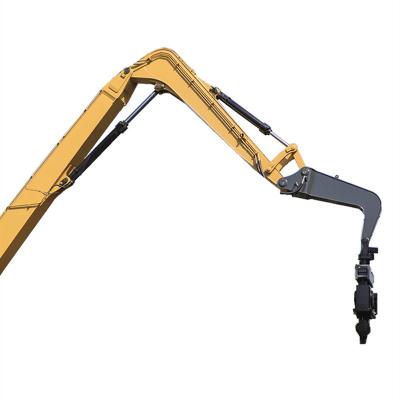 China Heavy Duty Excavator Spare Parts Construction Machinery Parts Excavator With Tend Boom And Hand Driving Sheet Pile With CE Certificate On Sale for sale