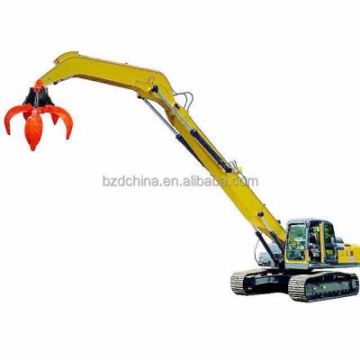 China Excavator Factory Selling Excavator Arm And Boom For Material Handling Hydraulic Orange Peel Grab Can Be Customized Hot-selling for sale