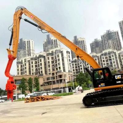 China Excavator Hydraulic Vibratory Hammer Excavator Sheet Pile Hammer Piling Boom High Promotion Retail for sale