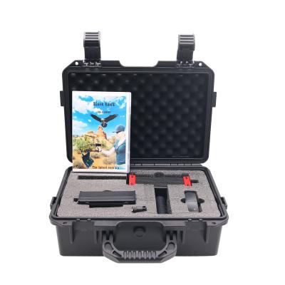 China Gold Prospecting Mini Long Range GR-100 Red Gold Detector Silver Underground Gold Gem Diamond Metal Detector for sale