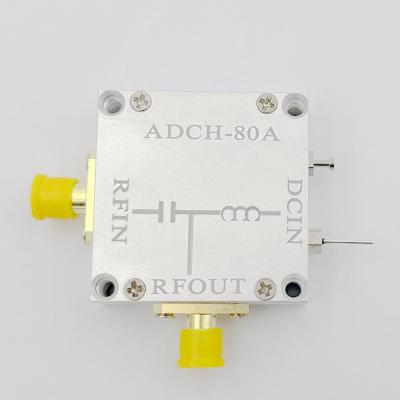 China ADCH-80A 10MHz-10GHz RF Bias Tee with SMA Connector for Broadband Amplifiers 75833 Fiber Optic Communications for sale